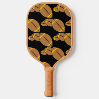 Three Footballs Pickleball Paddle