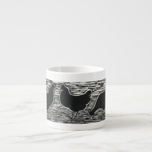 Three French Hens Espresso Cup