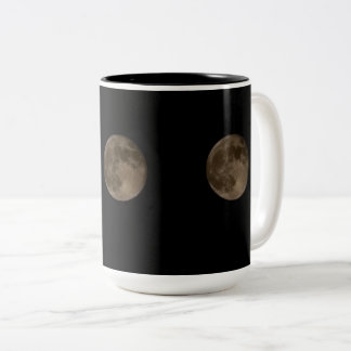 Three Full Moons Two-Tone Coffee Mug
