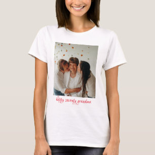 Three generation happy birthday grandma t-shirts