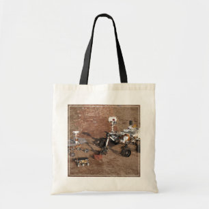 Three Generations Of Mars Rovers. Tote Bag
