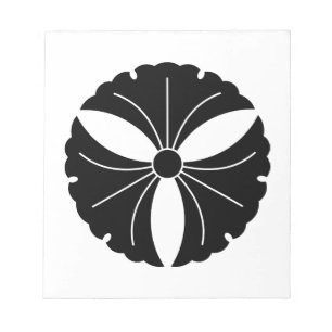 Three ginkgo leaves notepad