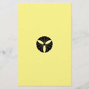 Three ginkgo leaves stationery