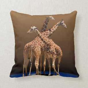 THREE GIRAFFES CUSHION
