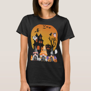 Three Gnomes Happy Halloween T-Shirt