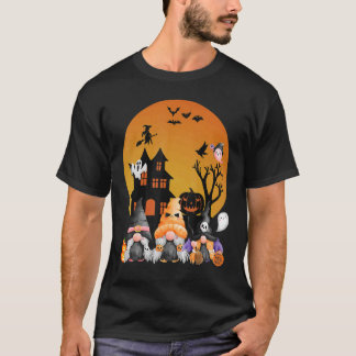 Three Gnomes Happy Halloween T-Shirt