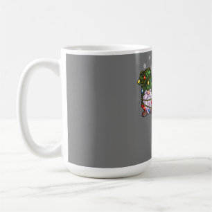 Three Gnomes Shirt Men Women Buffalo Plaid Red Coffee Mug