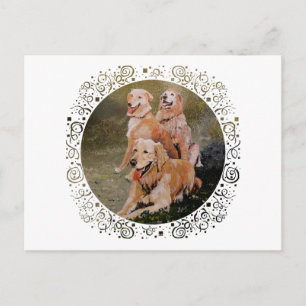 Three Golden Generations Postcard