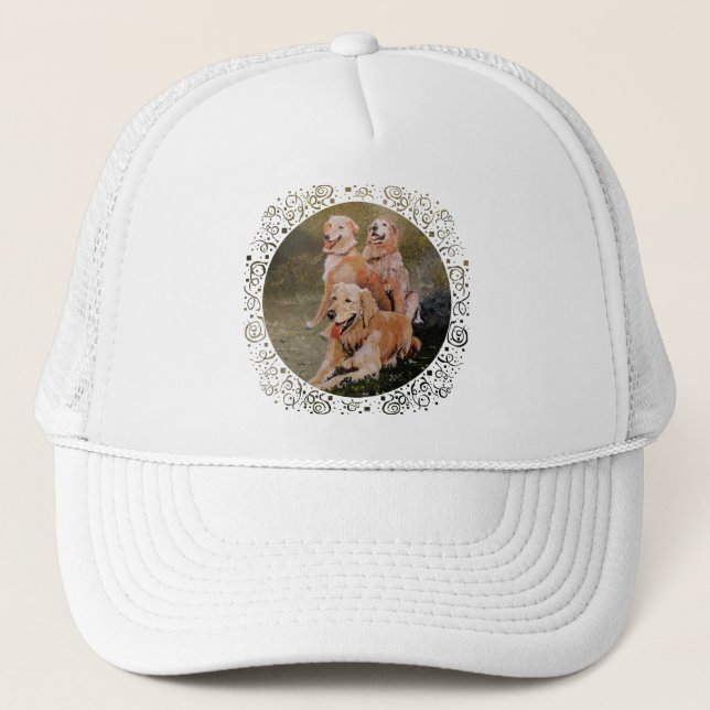 Three Golden Generations Trucker Hat (Front)