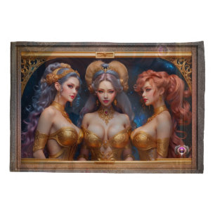 Three Graces Of Greek Mythology by Xzendor7 Pillowcase