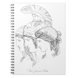 Three Grecian heads Notebook