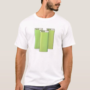Three green square tin cans T-Shirt