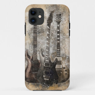 Three Guitars iPhone 11 Case