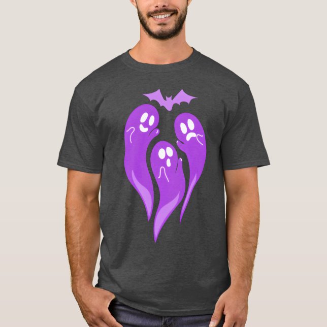 Three Halloween funny T-Shirt (Front)