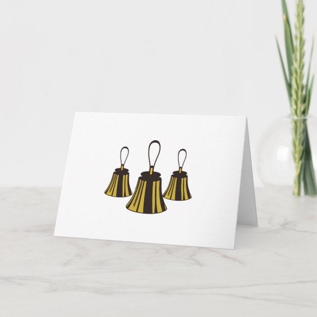 Three Handbells Card (Front)