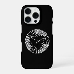 Three head-to tail spiny lobsters iPhone 16 pro case