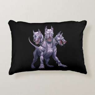 Three Headed Dog Cerberus Decorative Cushion