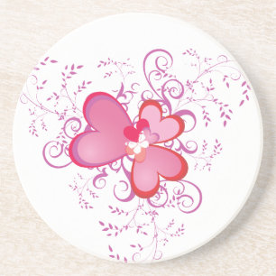 Three Hearts Coaster
