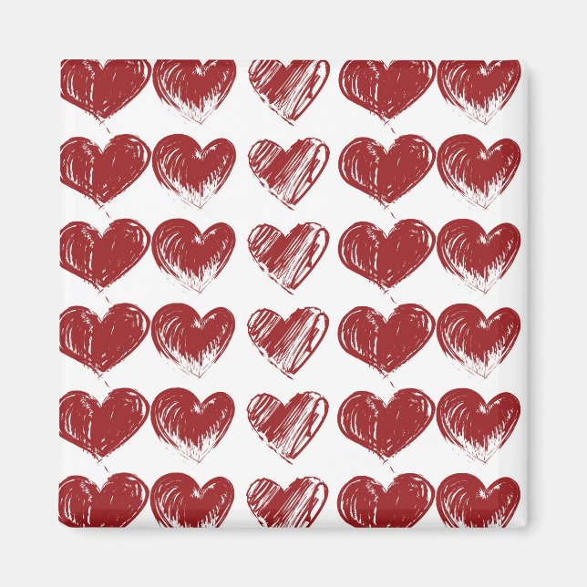 Three Hearts Magnet (Front)