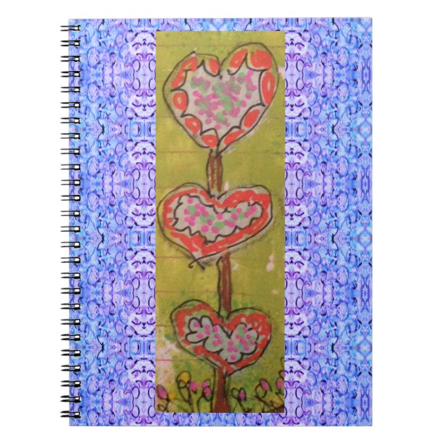 Three Hearts Notebook (Front)