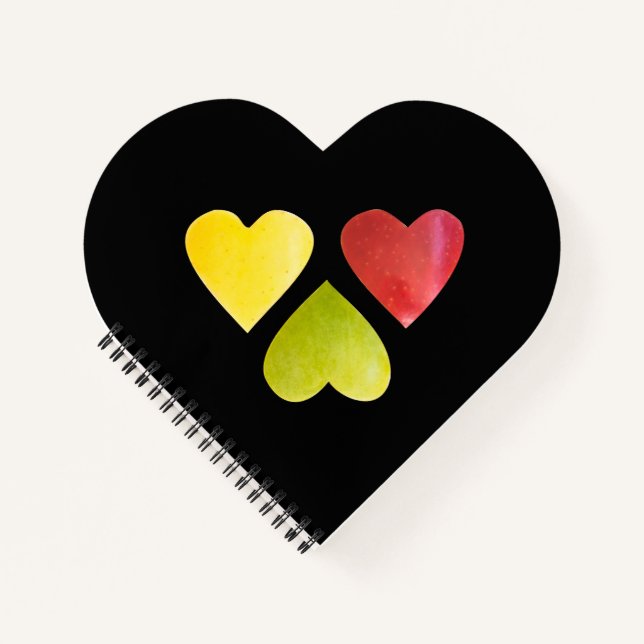 Three hearts notebook (Front)
