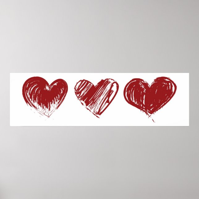 Three Hearts Poster (Front)