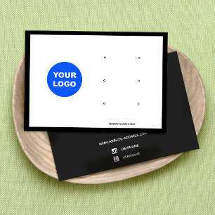 Three Hole Add Logo Earring Jewellery Display