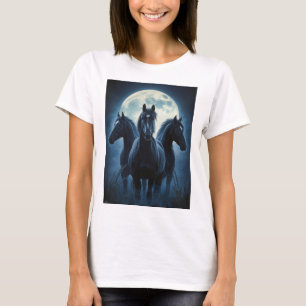 Three Horse Moon T-Shirt