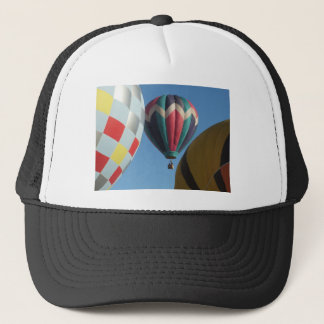 Three hot air balloons trucker hat