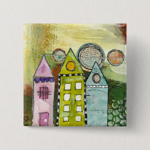 'three houses' surreal button