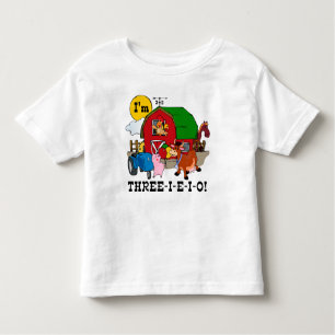 THREE-I-E-I-O TODDLER T-Shirt