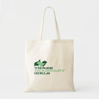 Three Imaginary Girls {logo} Canvas Tote Bag