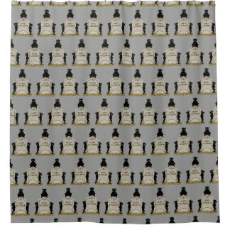 Three Imps Happy Halloween Shower Curtain