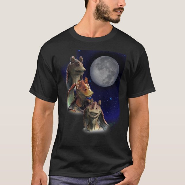 Three Jar Jar Moon Classic T-Shirt (Front)