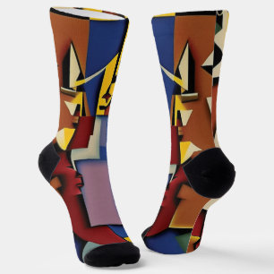 Three Jazz Musicians Socks
