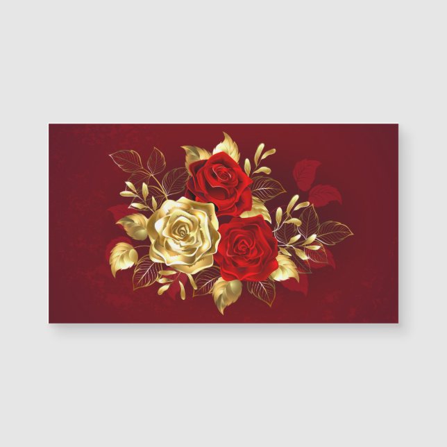 Three Jewellery Roses (Front)