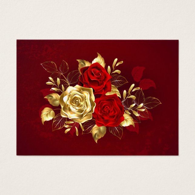 Three Jewellery Roses (Front)