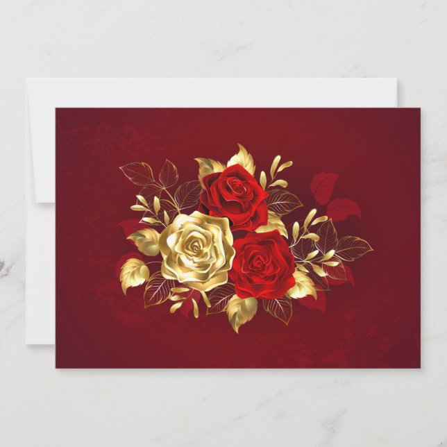 Three Jewellery Roses (Front)