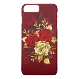Three Jewellery Roses iPhone 8 Plus/7 Plus Case