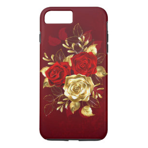 Three Jewellery Roses iPhone 8 Plus/7 Plus Case
