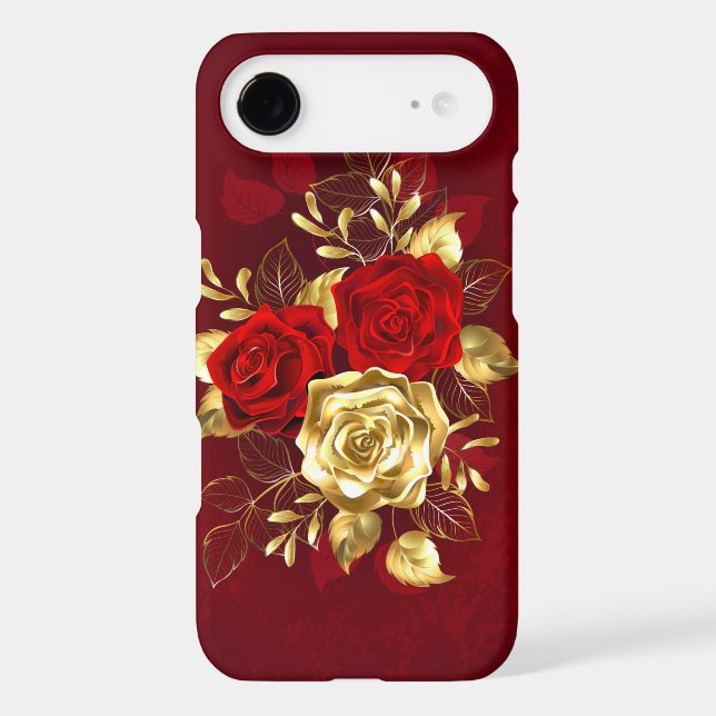 Three Jewellery Roses Case-Mate iPhone Case (Back)