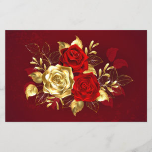 Three Jewellery Roses Flyer