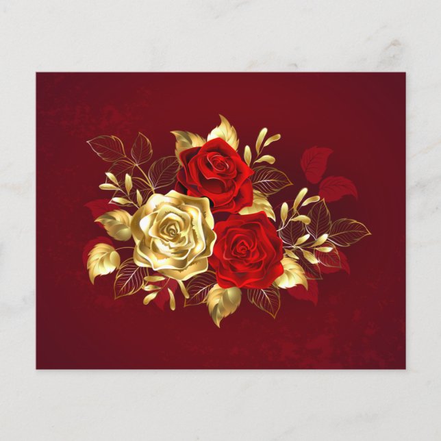 Three Jewellery Roses Flyer (Front)