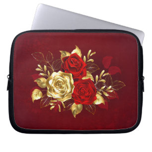 Three Jewellery Roses Laptop Sleeve