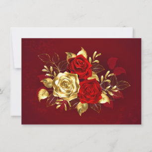 Three Jewellery Roses Save The Date