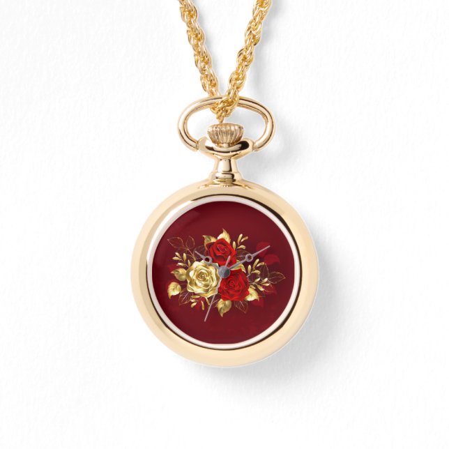 Three Jewellery Roses Watch (Front)