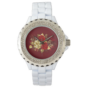 Three Jewellery Roses Watch