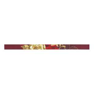 Three Jewelry Roses Grosgrain Ribbon