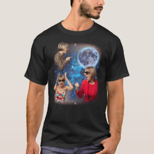 Three Karens Howling At The Moon Weird Meme Karen T-Shirt