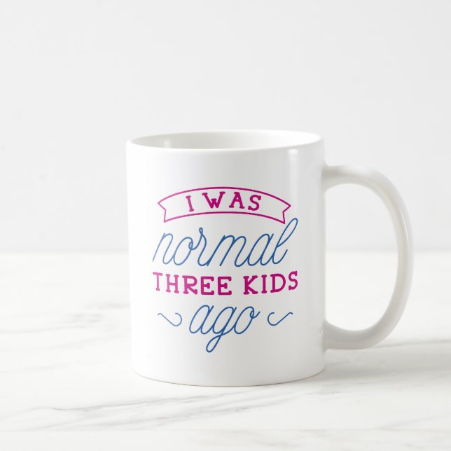 Three Kids Ago Coffee Mug (Right)